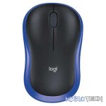 Logitech M185 Wireless Optical Ambidextrous Office Mouse  Blue